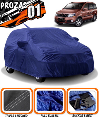 prozas Car Cover For Mahindra Xylo (With Mirror Pockets)(Blue)