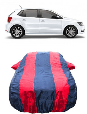 Wegather Car Cover For Volkswagen Polo GT 1.5 TDI Diesel (With Mirror Pockets)(Red)