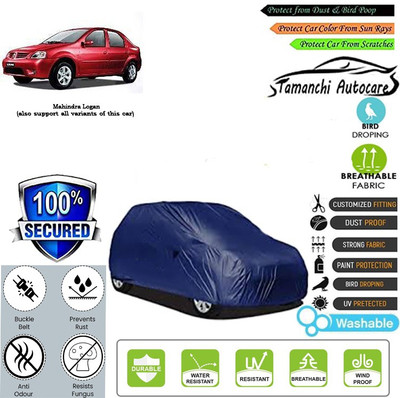 Tamanchi Autocare Car Cover For Mahindra Logan(Blue)