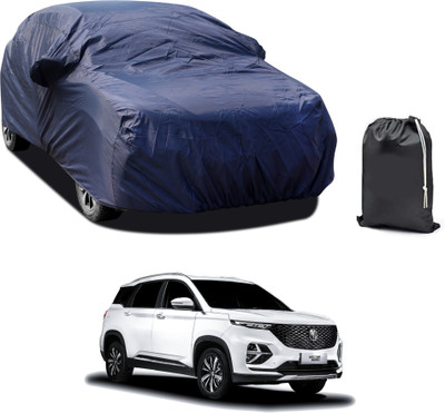 CODOKI Car Cover For MG Hector Plus (With Mirror Pockets)(Blue)