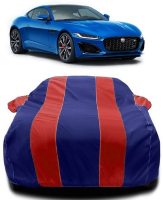 Autoprime Car Cover For Jaguar F-Type 5.0 Coupe R Petrol (With Mirror Pockets)(Red, Blue)