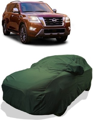 Coxtor Car Cover For Nissan Armada 5.6 V8 2WD 5AT (317 HP) (With Mirror Pockets)(Gold)