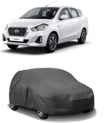 arneja trading company Car Cover For Datsun Go+ (Without Mirror Pockets)(Grey)