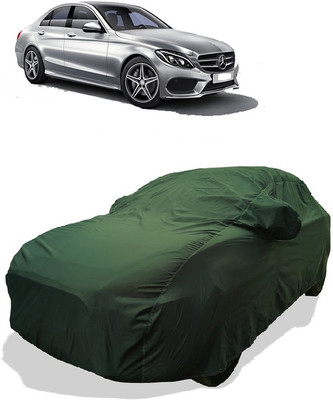 Coxtor Car Cover For Mercedes Benz C-Class C180 (With Mirror Pockets)(Gold)