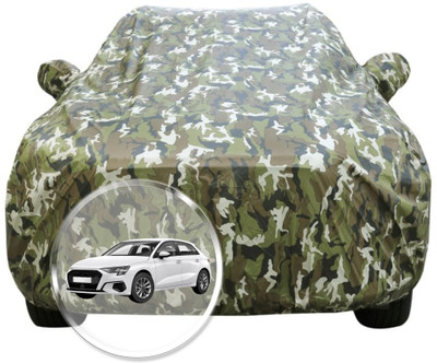 Neodrift Car Cover For Audi A3 (With Mirror Pockets)(Green)