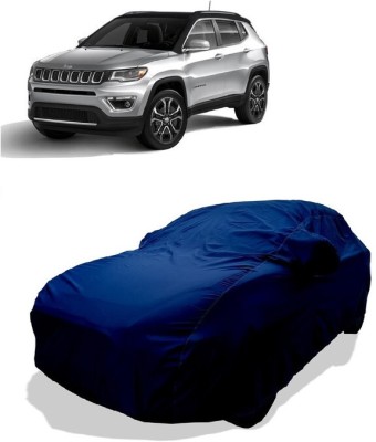 Coxtor Car Cover For Jeep Compass 2.0 Limited Plus 4X4 Diesel (With Mirror Pockets)(Green)