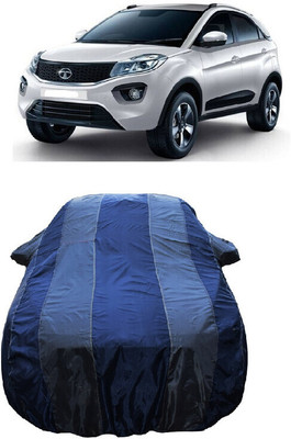 Wegather Car Cover For Tata Nexon 1.2 Revotron XZA Plus DualTone (With Mirror Pockets)(Grey)
