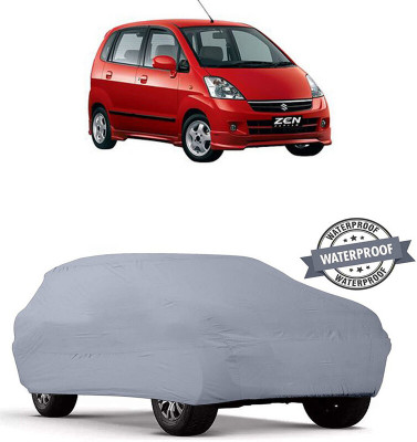 RWT Car Cover For Maruti Suzuki Zen (With Mirror Pockets)(Grey)