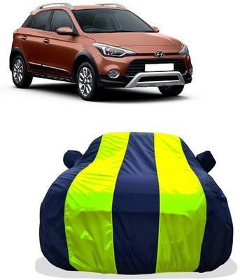 Tricway Car Cover For Hyundai i20 Active (With Mirror Pockets)(Yellow)