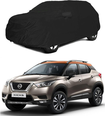 STARIE Car Cover For Nissan Kicks (With Mirror Pockets)(Black)