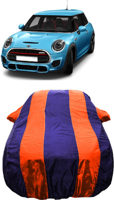 Wegather Car Cover For Mini Cooper Cooper 3 Door John Cooper Works Petrol (With Mirror Pockets)(Orange)