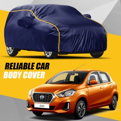 KULTEX Car Cover For Datsun Go (With Mirror Pockets)(Multicolor)