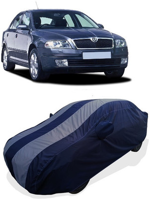 Coxtor Car Cover For Skoda Octavia 1.9 TDI (With Mirror Pockets)(Grey)