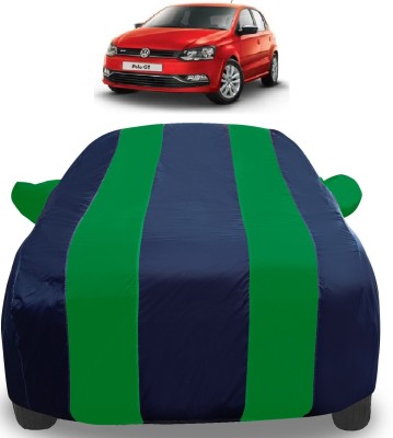 Amanzo Car Cover For Volkswagen Polo GT (With Mirror Pockets)(Green)