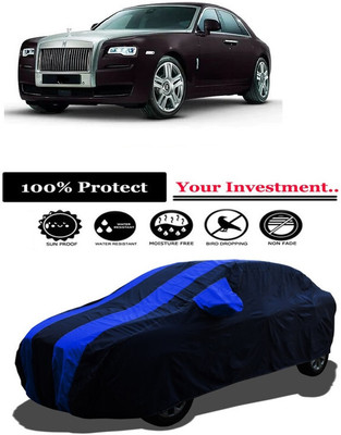 Amexride Car Cover For Rolls Royce Ghost (With Mirror Pockets)(Multicolor)