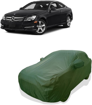 Tricway Car Cover For Mercedes Benz C-Class C250 (With Mirror Pockets)(Green)