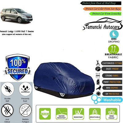Tamanchi Autocare Car Cover For Renault Lodgy 110PS RxZ 7 Seater(Blue)