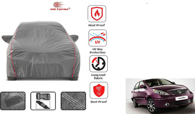 Auto Oprema Car Cover For Tata Manza (With Mirror Pockets)(Grey)