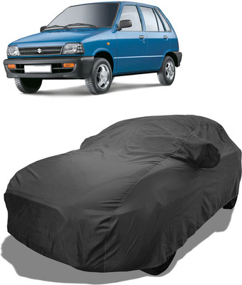 Coxtor Car Cover For Maruti 800 AC BSII (With Mirror Pockets)(Grey)