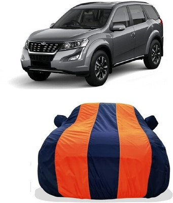Tricway Car Cover For Mahindra XUV500 W7 Diesel (With Mirror Pockets)(Orange)