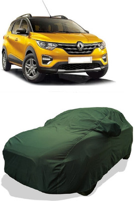 Coxtor Car Cover For Renault Triber (With Mirror Pockets)(Green)