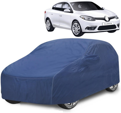 Caronix Car Cover For Renault Fluence (With Mirror Pockets)(Blue)