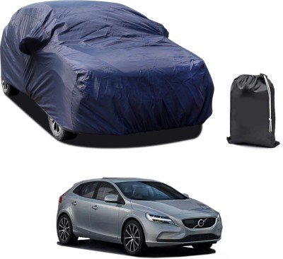 PAGORA Car Cover For Volvo V40 (With Mirror Pockets)(Blue)