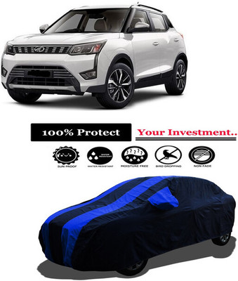 Amexride Car Cover For Mahindra XUV300 W8 AMT Diesel (With Mirror Pockets)(Multicolor)