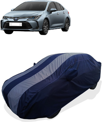 Coxtor Car Cover For Toyota Altis (With Mirror Pockets)(Grey)