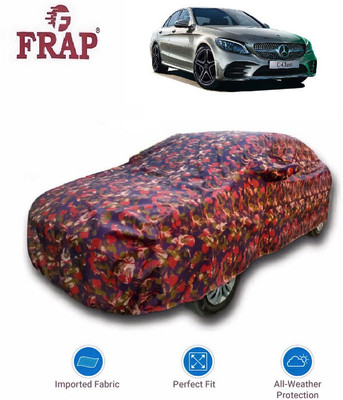 Frap Car Cover For Mercedes Benz C220 (With Mirror Pockets)(Multicolor)