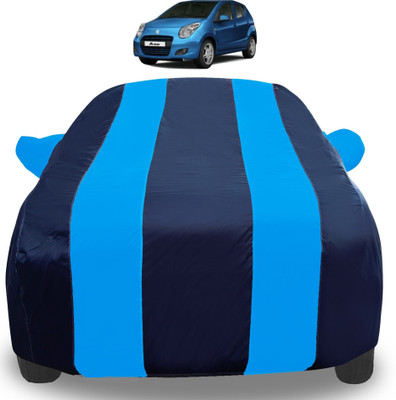 Auto Hub Car Cover For Maruti Suzuki A-Star (With Mirror Pockets)(Blue)
