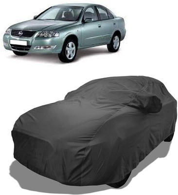 Coxtor Car Cover For Nissan Almera Classic (With Mirror Pockets)(Grey)