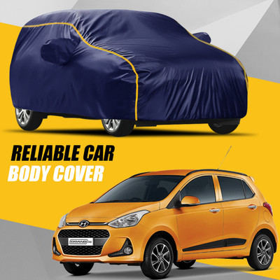 KULTEX Car Cover For Hyundai Grand i10 (With Mirror Pockets)(Multicolor)