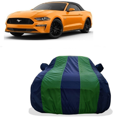 Tricway Car Cover For Ford Mustang Facelift (With Mirror Pockets)(Green)