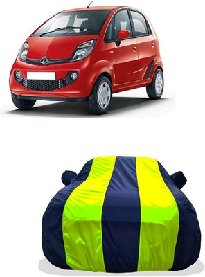 Tricway Car Cover For Tata Nano XT (With Mirror Pockets)(Yellow)