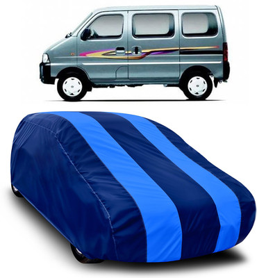 MoTRoX Car Cover For Maruti Suzuki Eeco (Without Mirror Pockets)(Blue, Blue)