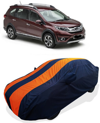 Coxtor Car Cover For Honda BRV i-VTEC E MT Petrol (With Mirror Pockets)(Orange)