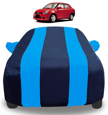 Auto Hub Car Cover For Skoda Superb (With Mirror Pockets)(Blue)