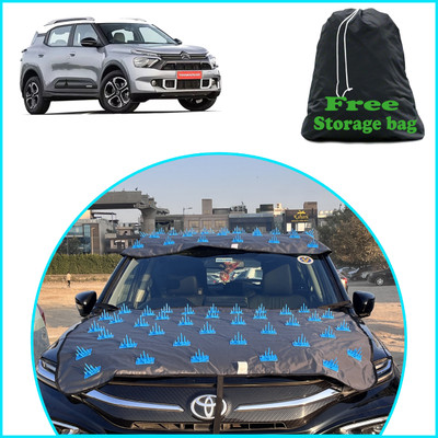 FAMEXON Car Cover For Hyundai Verna (Without Mirror Pockets)(Grey)