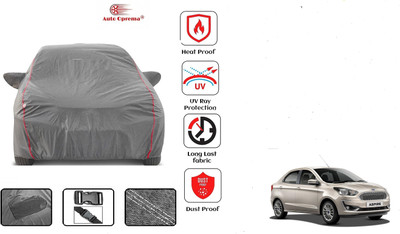 Auto Oprema Car Cover For Ford Figo Aspire (With Mirror Pockets)(Grey)