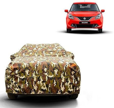 High Life Car Cover For Maruti Suzuki Baleno (With Mirror Pockets)(Green)