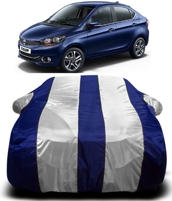 AXLOZ Car Cover For Tata Tigor (With Mirror Pockets)(Multicolor)