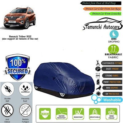 Tamanchi Autocare Car Cover For Renault Triber RXZ(Blue)