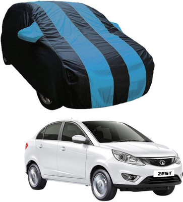 ABS AUTO TREND Car Cover For Tata Zest (With Mirror Pockets)(Multicolor)
