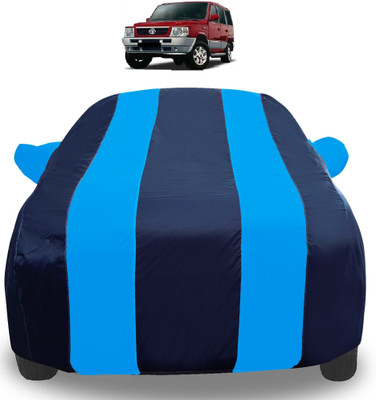 Amanzo Car Cover For Nissan Sunny (With Mirror Pockets)(Blue)