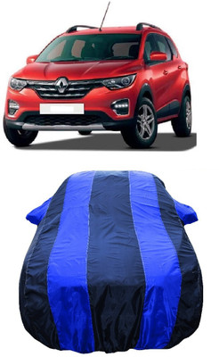 Wegather Car Cover For Renault Triber RXE Petrol (With Mirror Pockets)(Blue)