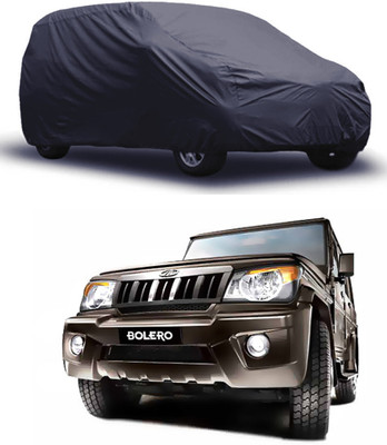 ROYAL AUTO MART Car Cover For Mahindra Bolero (Without Mirror Pockets)(Grey)
