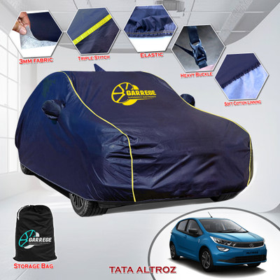 GARREGE Car Cover For Tata Altroz XM Diesel (With Mirror Pockets)(Blue, For 2020, 2021, 2022, 2023, 2024 Models)