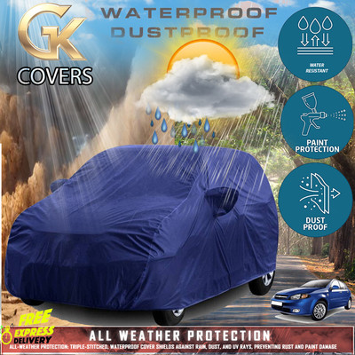 Tamanchi Autocare Car Cover For Chevrolet Optra SRV (With Mirror Pockets)(Blue)