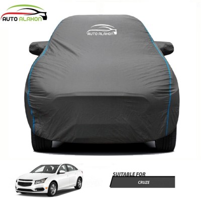 AUTO ALAXON Car Cover For Chevrolet Cruze (With Mirror Pockets)(Black)